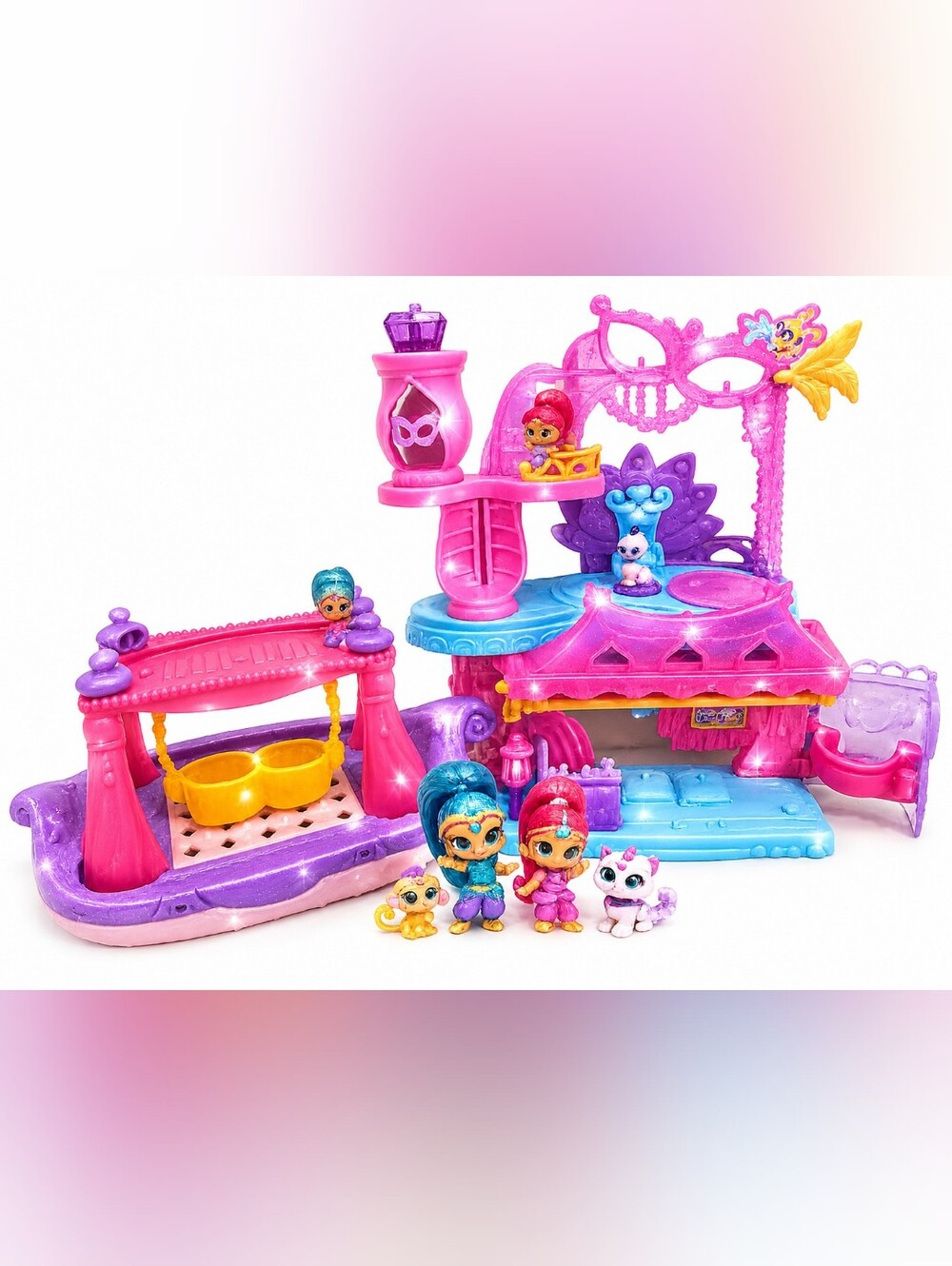 Girls Shimmer and Shine Playset Bundle